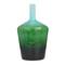 The Novogratz Green Glass Modern Vase, 21&#x22; x 12&#x22; x 12&#x22;